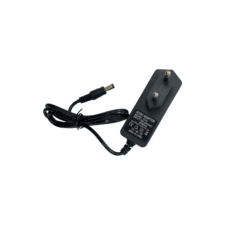 歐規12V1A可調壓電源適配器